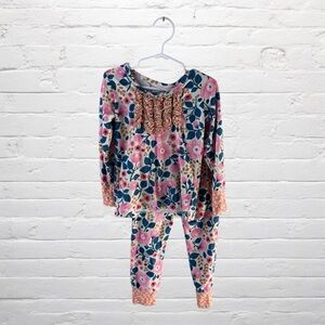 Cheeky Plum // Floral Two Piece Matching Set